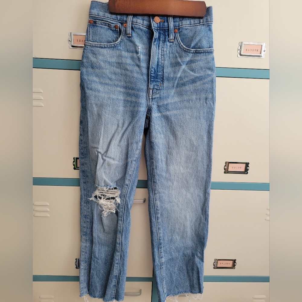 Madewell perfect vintage straight jeans